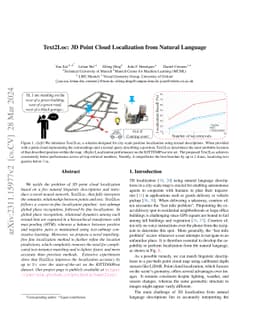 Text2Loc: 3D Point Cloud Localization from Natural Language