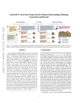 AvatarGPT: All-in-One Framework for Motion Understanding, Planning,
  Generation and Beyond
