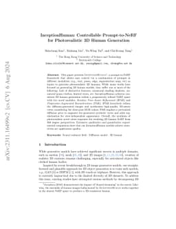 Deceptive-Human: Prompt-to-NeRF 3D Human Generation with 3D-Consistent
  Synthetic Images