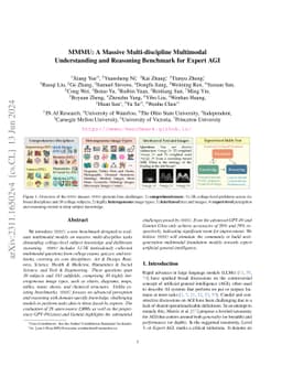 MMMU: A Massive Multi-discipline Multimodal Understanding and Reasoning
  Benchmark for Expert AGI