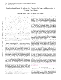 Gradient-based Local Next-best-view Planning for Improved Perception of
  Targeted Plant Nodes