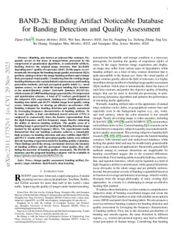 BAND-2k: Banding Artifact Noticeable Database for Banding Detection and
  Quality Assessment