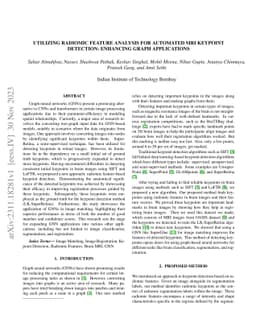 Utilizing Radiomic Feature Analysis For Automated MRI Keypoint
  Detection: Enhancing Graph Applications