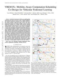 VREM-FL: Mobility-Aware Computation-Scheduling Co-Design for Vehicular
  Federated Learning