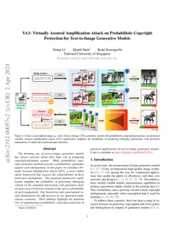 VA3: Virtually Assured Amplification Attack on Probabilistic Copyright
  Protection for Text-to-Image Generative Models