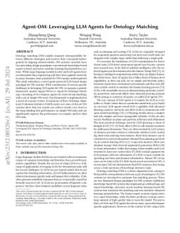 Agent-OM: Leveraging LLM Agents for Ontology Matching