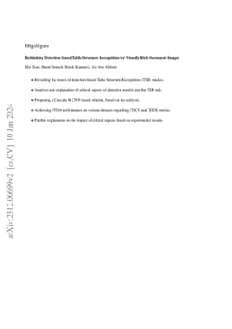 Rethinking Detection Based Table Structure Recognition for Visually Rich
  Document Images
