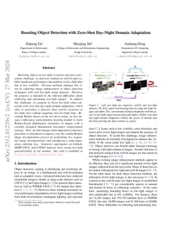 Boosting Object Detection with Zero-Shot Day-Night Domain Adaptation