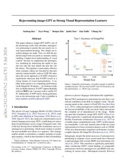 Rejuvenating image-GPT as Strong Visual Representation Learners