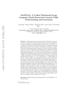 MedXChat: A Unified Multimodal Large Language Model Framework towards
  CXRs Understanding and Generation