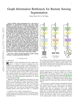 Graph Information Bottleneck for Remote Sensing Segmentation