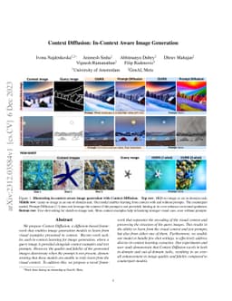 Context Diffusion: In-Context Aware Image Generation