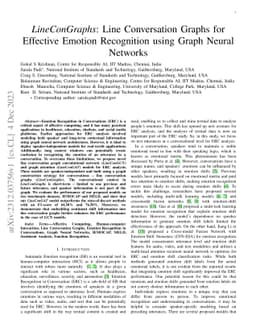 LineConGraphs: Line Conversation Graphs for Effective Emotion
  Recognition using Graph Neural Networks