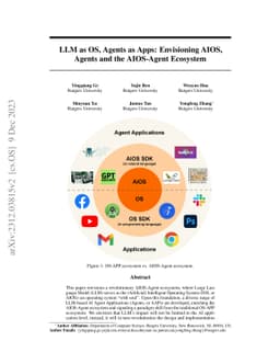 LLM as OS, Agents as Apps: Envisioning AIOS, Agents and the AIOS-Agent
  Ecosystem