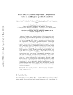 GPT4SGG: Synthesizing Scene Graphs from Holistic and Region-specific
  Narratives