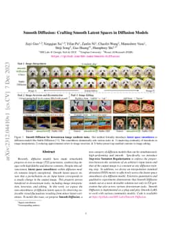 Smooth Diffusion: Crafting Smooth Latent Spaces in Diffusion Models