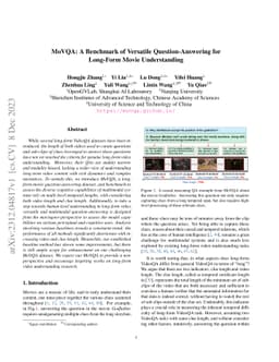 MoVQA: A Benchmark of Versatile Question-Answering for Long-Form Movie
  Understanding