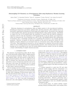 Disentangling CO Chemistry in a Protoplanetary Disk Using Explanatory
  Machine Learning Techniques
