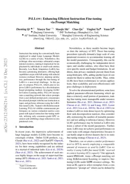 PILLOW: Enhancing Efficient Instruction Fine-tuning via Prompt Matching