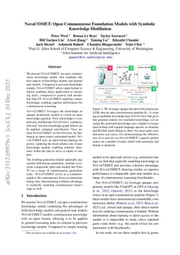 NovaCOMET: Open Commonsense Foundation Models with Symbolic Knowledge
  Distillation