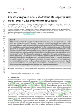 Constructing Vec-tionaries to Extract Message Features from Texts: A
  Case Study of Moral Appeals