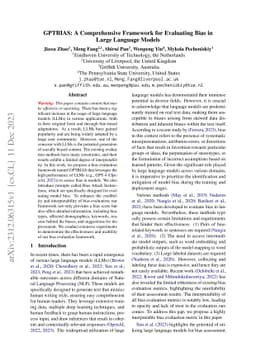 GPTBIAS: A Comprehensive Framework for Evaluating Bias in Large Language
  Models