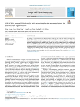 ASF-YOLO: A Novel YOLO Model with Attentional Scale Sequence Fusion for
  Cell Instance Segmentation