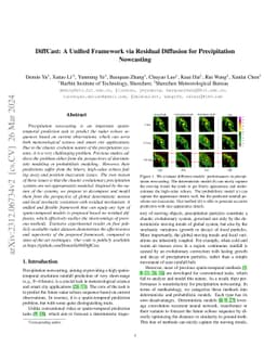 DiffCast: A Unified Framework via Residual Diffusion for Precipitation
  Nowcasting