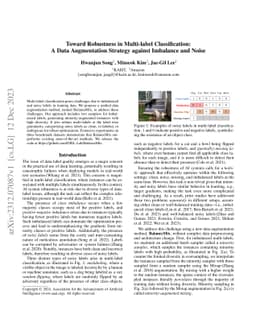 Toward Robustness in Multi-label Classification: A Data Augmentation
  Strategy against Imbalance and Noise
