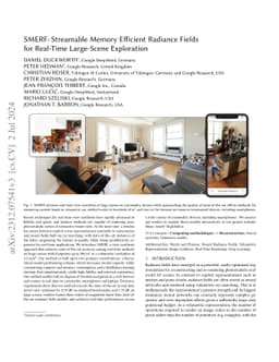 SMERF: Streamable Memory Efficient Radiance Fields for Real-Time
  Large-Scene Exploration