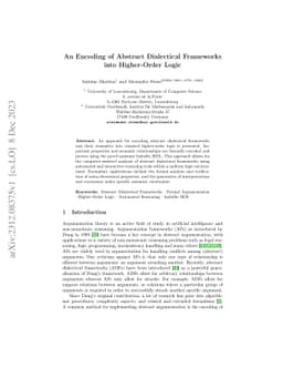 An Encoding of Abstract Dialectical Frameworks into Higher-Order Logic