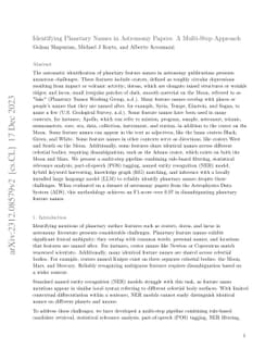 Identifying Planetary Names in Astronomy Papers: A Multi-Step Approach