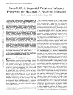 Stein-MAP: A Sequential Variational Inference Framework for Maximum A
  Posteriori Estimation