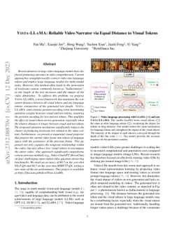 Vista-LLaMA: Reducing Hallucination in Video Language Models via Equal Distance to Visual Tokens