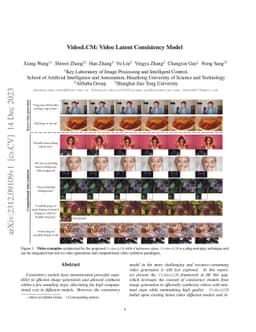 VideoLCM: Video Latent Consistency Model