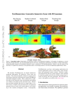 Text2Immersion: Generative Immersive Scene with 3D Gaussians