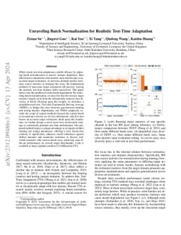 Unraveling Batch Normalization for Realistic Test-Time Adaptation