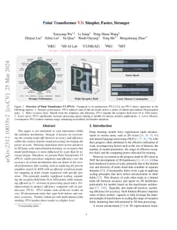 Point Transformer V3: Simpler, Faster, Stronger