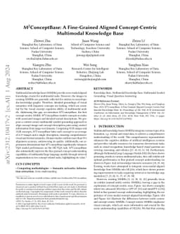 M^2ConceptBase: A Fine-Grained Aligned Concept-Centric Multimodal Knowledge Base