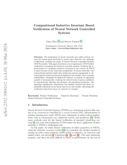 Compositional Inductive Invariant Based Verification of Neural Network
  Controlled Systems