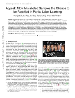 Appeal: Allow Mislabeled Samples the Chance to be Rectified in Partial
  Label Learning