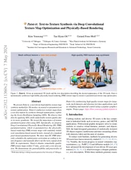 Paint-it: Text-to-Texture Synthesis via Deep Convolutional Texture Map
  Optimization and Physically-Based Rendering