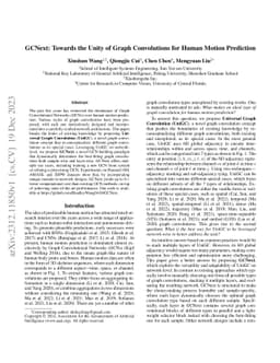 GCNext: Towards the Unity of Graph Convolutions for Human Motion
  Prediction