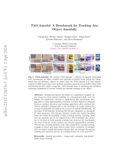 TAO-Amodal: A Benchmark for Tracking Any Object Amodally