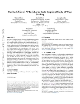 The Dark Side of NFTs: A Large-Scale Empirical Study of Wash Trading
