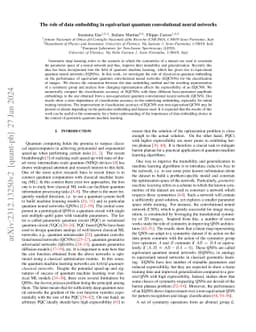 The role of data embedding in equivariant quantum convolutional neural
  networks