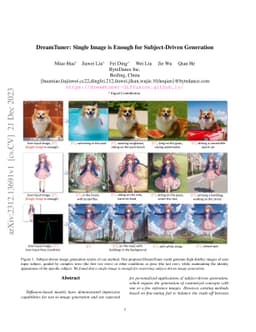 DreamTuner: Single Image is Enough for Subject-Driven Generation