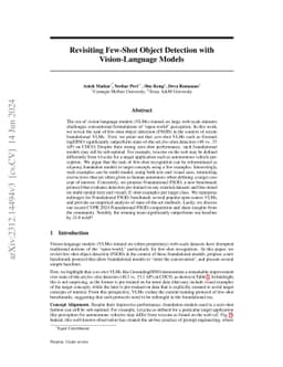 Revisiting Few-Shot Object Detection with Vision-Language Models