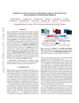 Q-Boost: On Visual Quality Assessment Ability of Low-level
  Multi-Modality Foundation Models