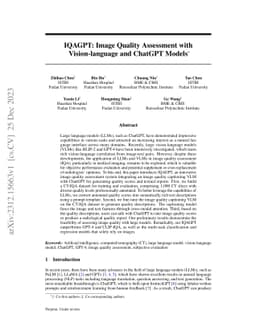IQAGPT: Image Quality Assessment with Vision-language and ChatGPT Models
